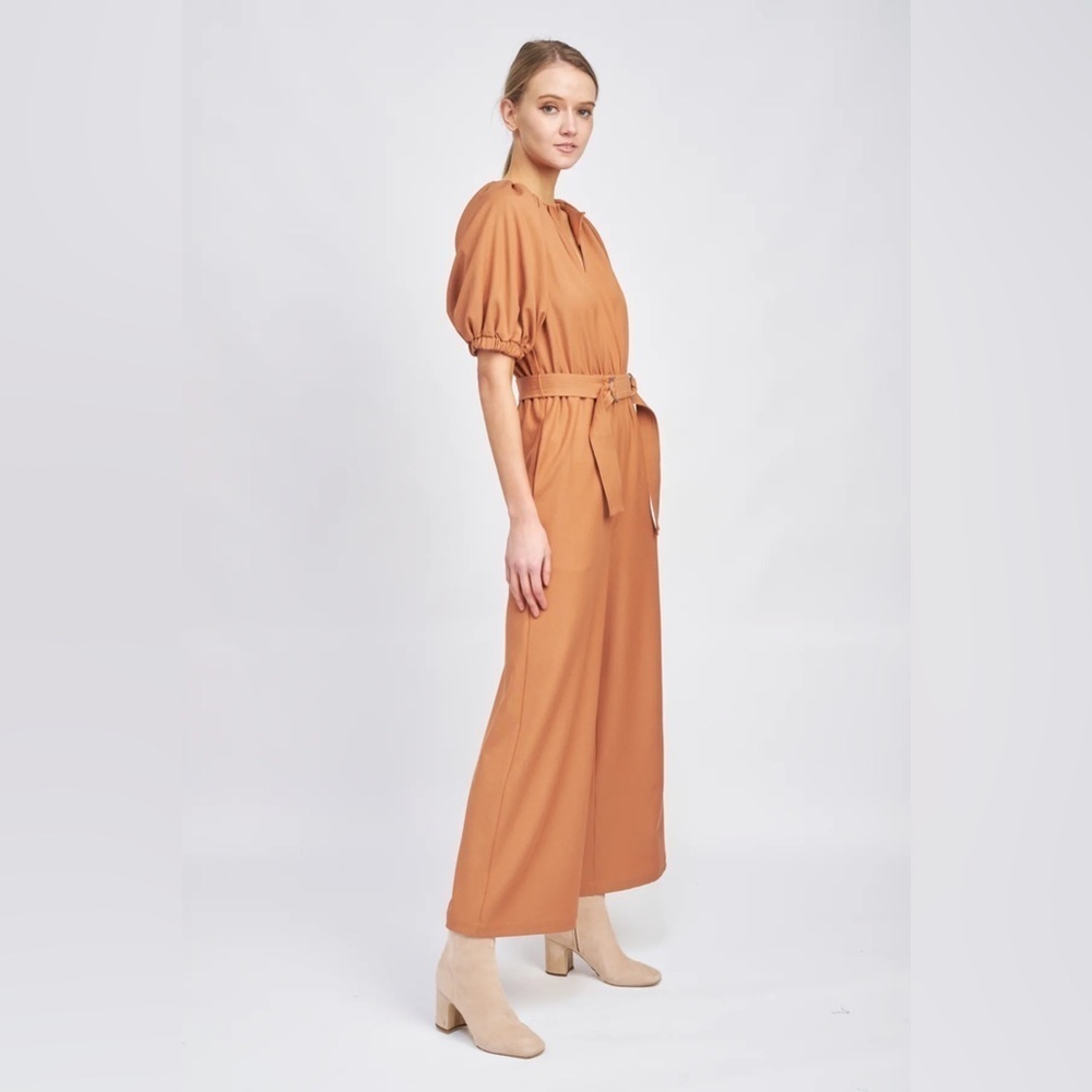 En Saison Atlas Romper Jumpsuit Clay Terracotta - Picture 5 of 6
